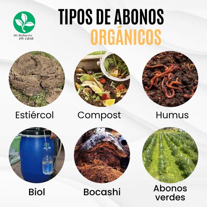 abonos, organicos