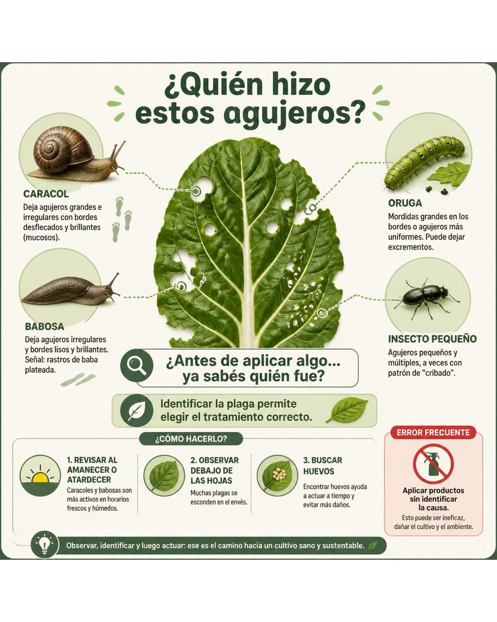 ajugeros, plagas