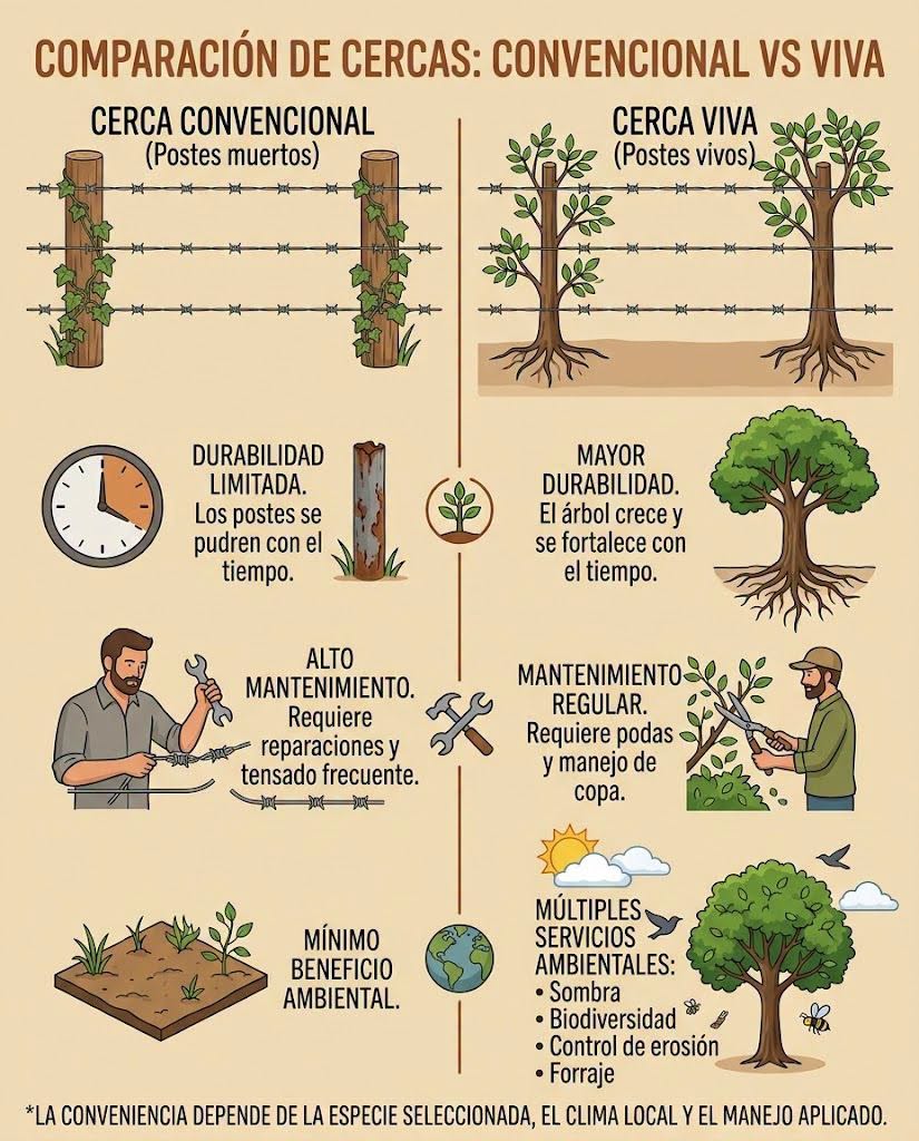cerca, convencional, viva
