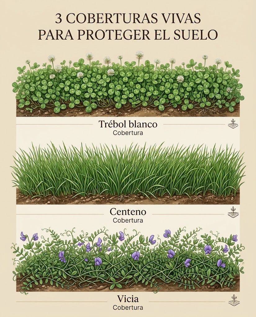 coberturas, vivas