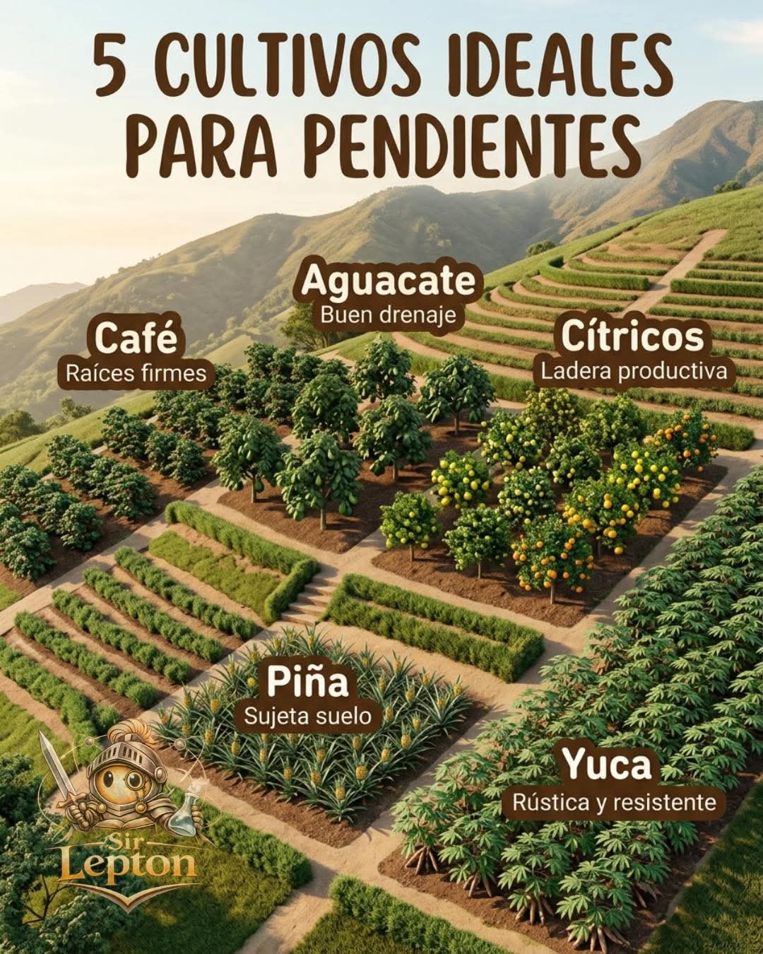 cultivo, pendiente
