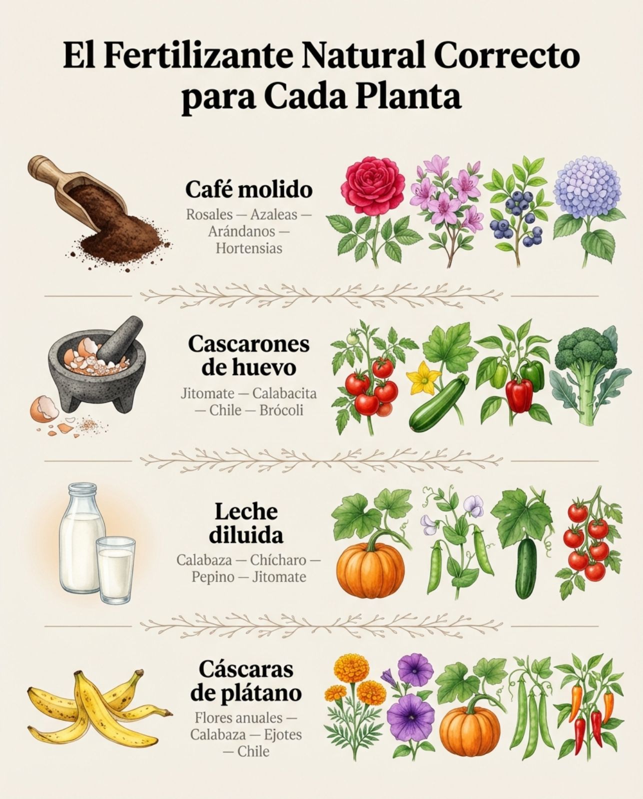 fertilizante, plantas