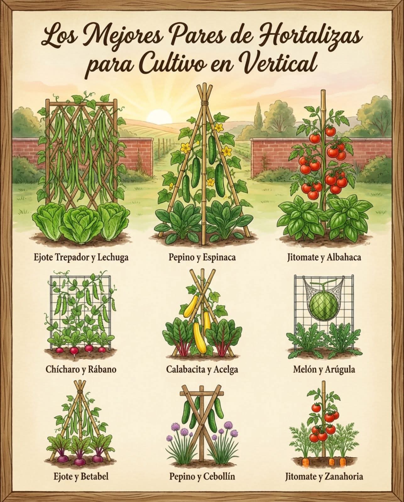 hortalizas, cultivo, vertical