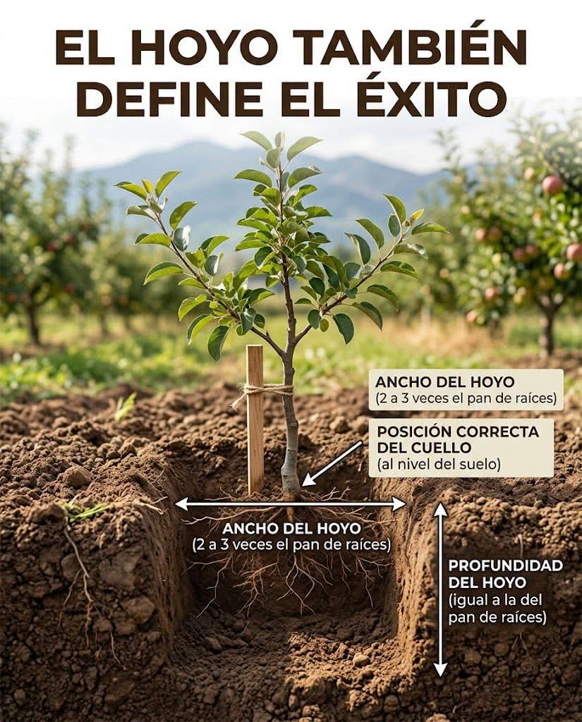 hoyo, planta