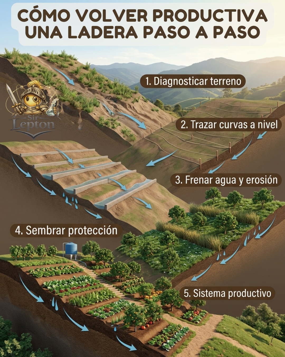 ladera, productiva