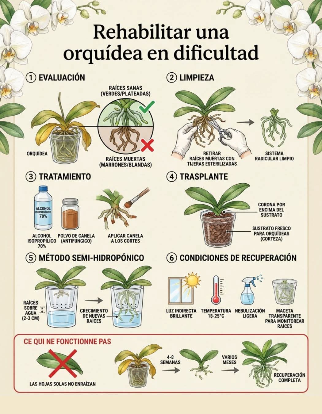 orquidea, rehabilitar