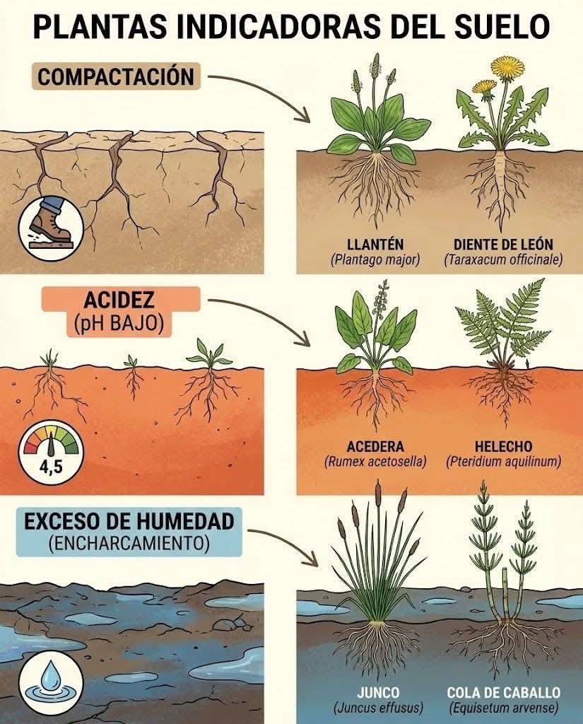 plantas, indicadoras