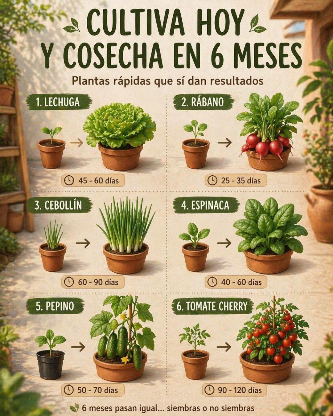 plantas, rapidas