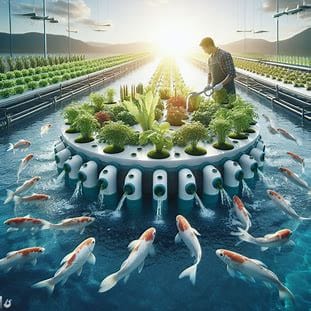 sistema, acuaponico