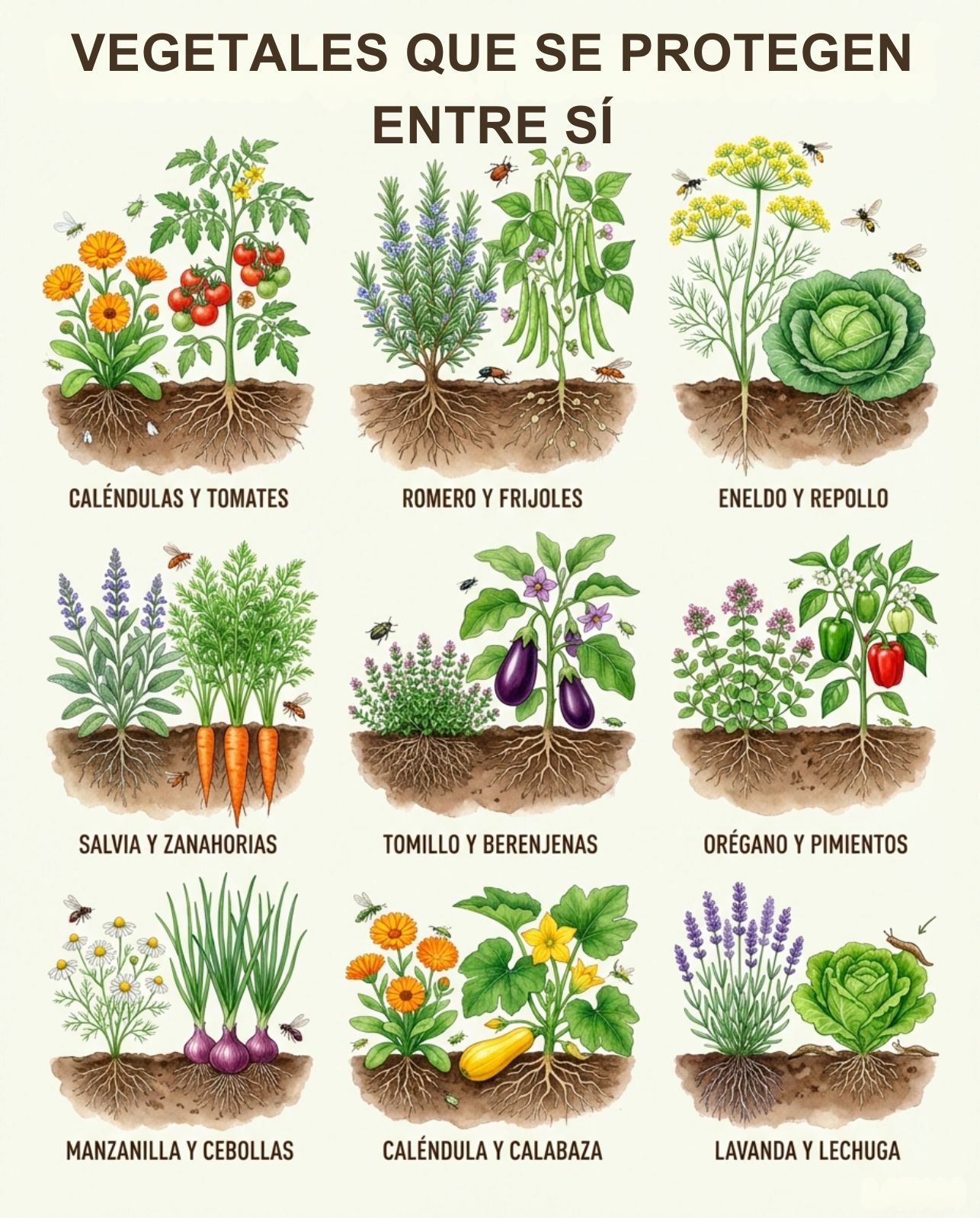 vegetales, proteccion