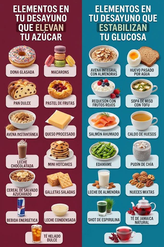 alimentos, desayuno