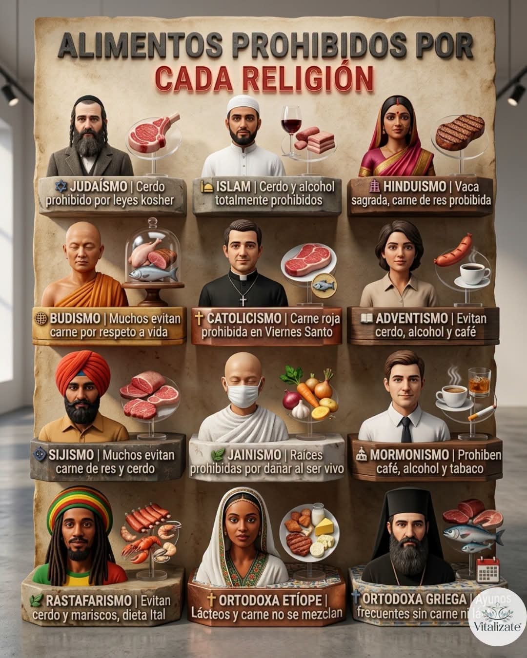alimentos, prohibido, religion
