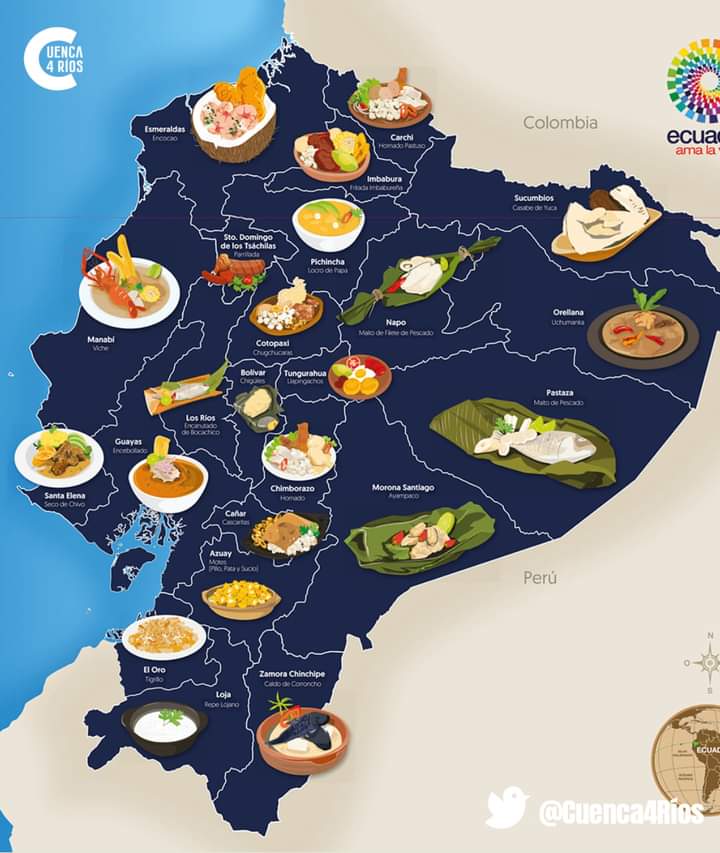 comida, ecuatoriana