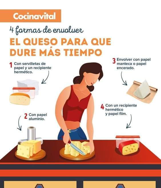 queso, envolver
