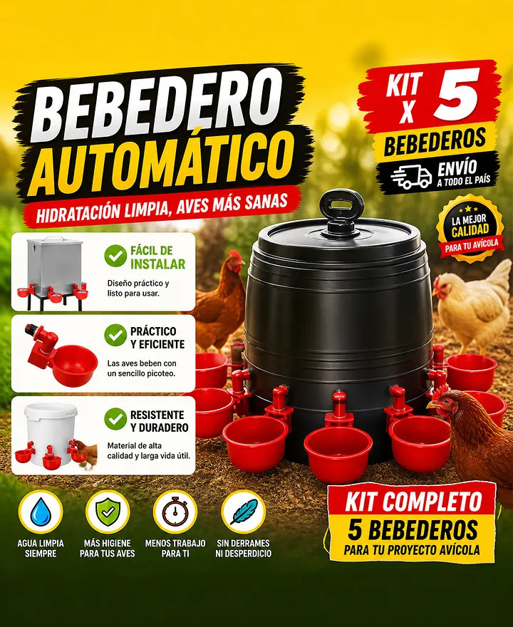 bebedero, automatico