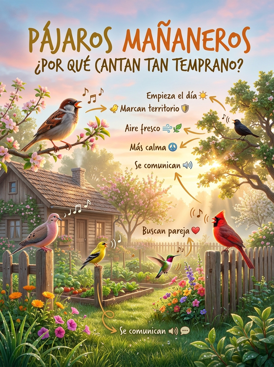 pajaros, mananeros