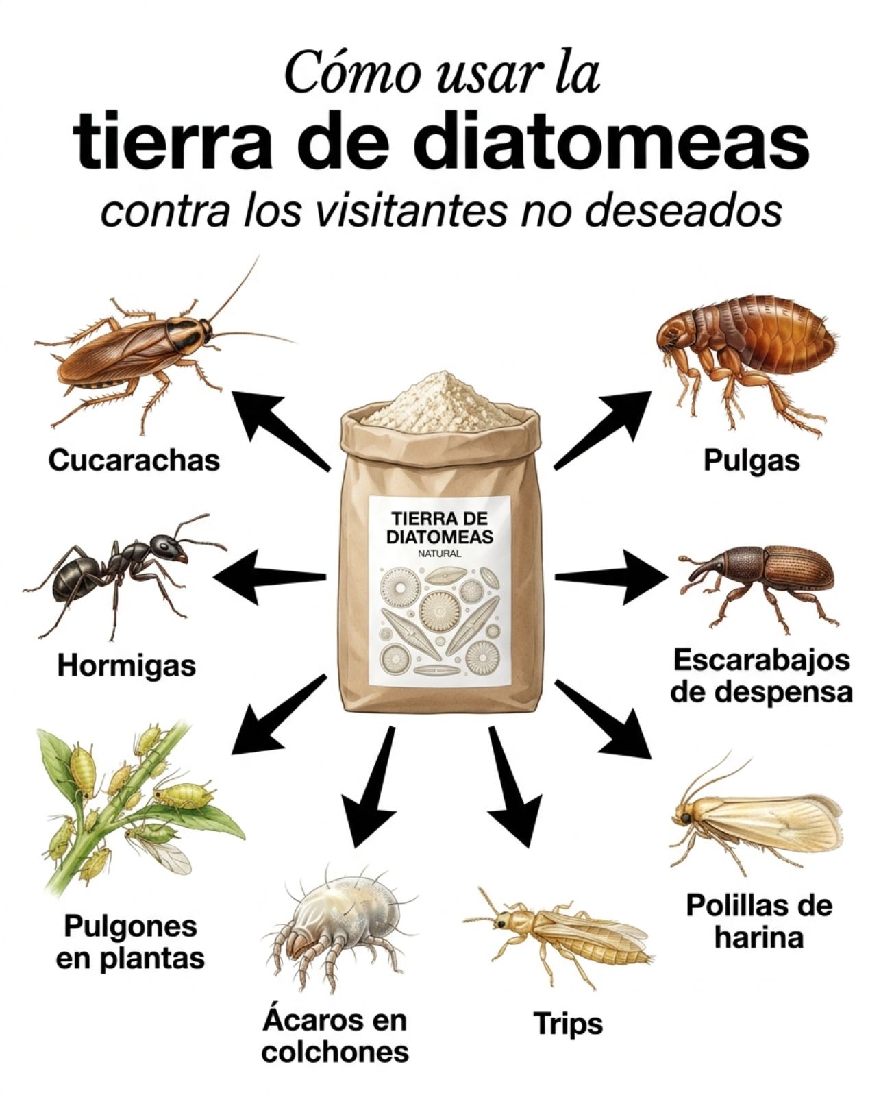 tierra, diatomeas