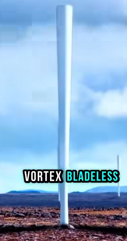 energia, eolica, vortex, bladeless