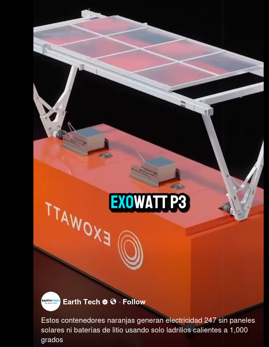 generador, ladrillos, exowatt, p3