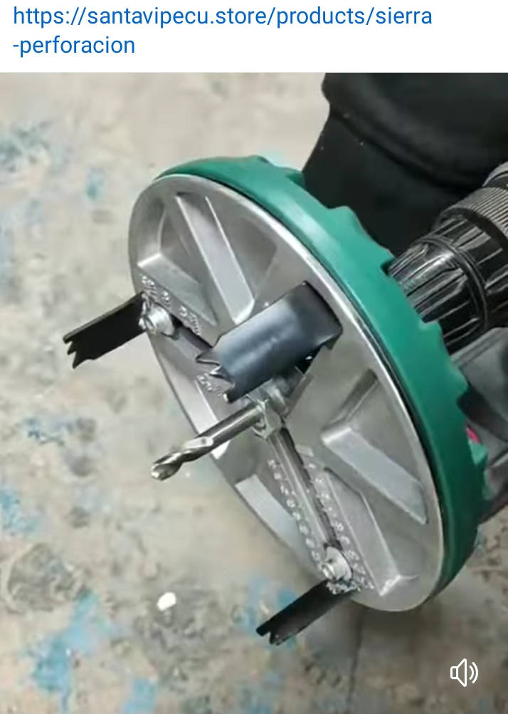 sierra, perforacion