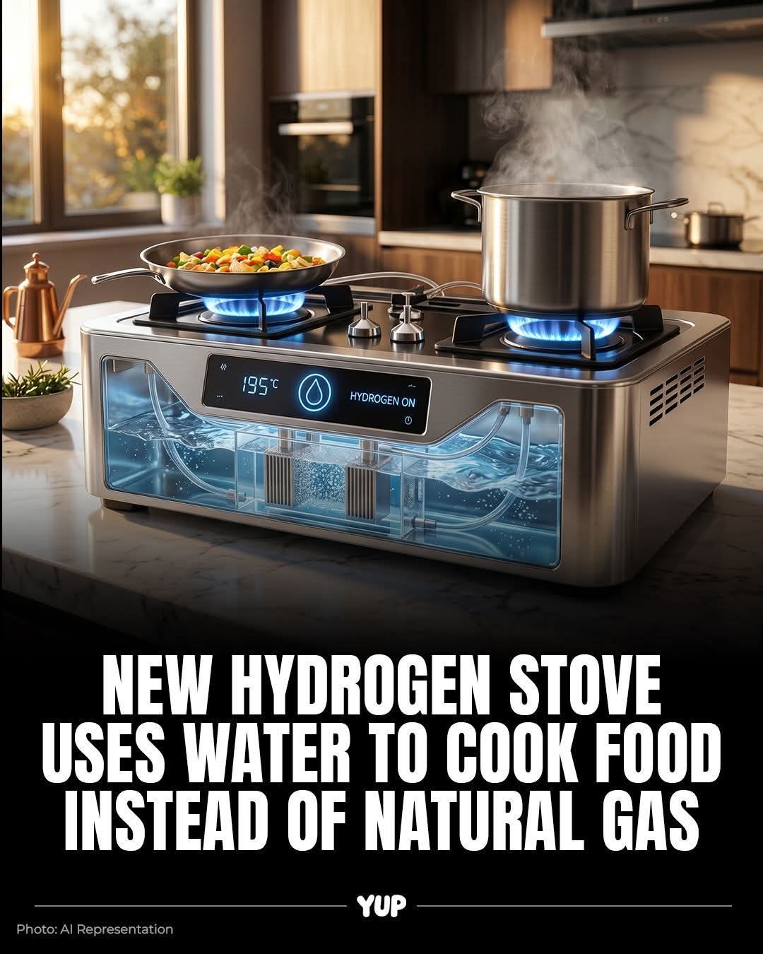 cocina, hidrogeno