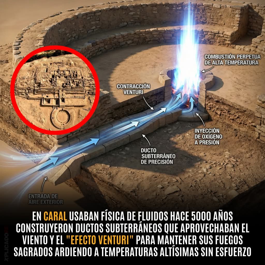 fuego, efecto, venturi