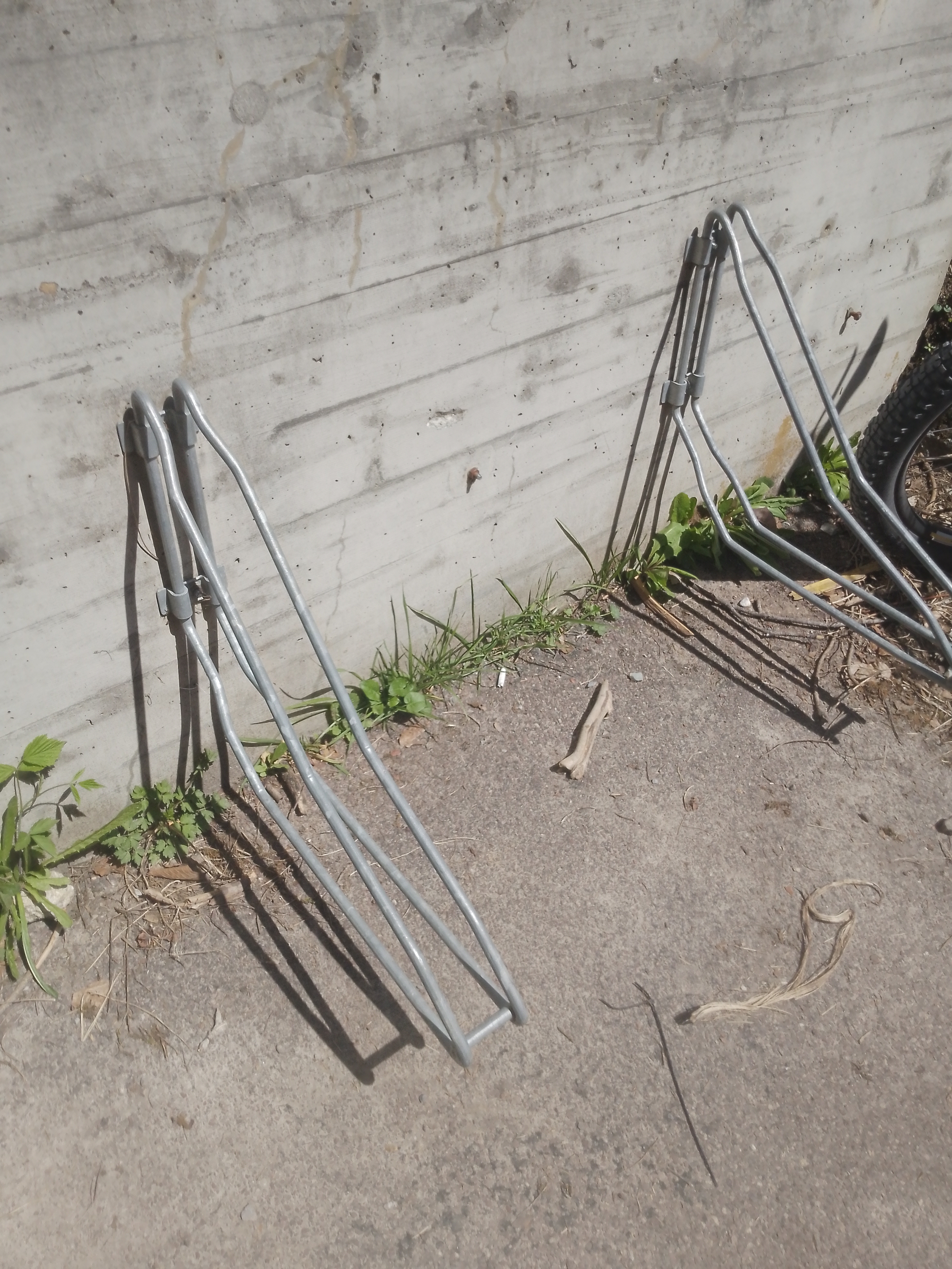 estacionamiento, bicicletas