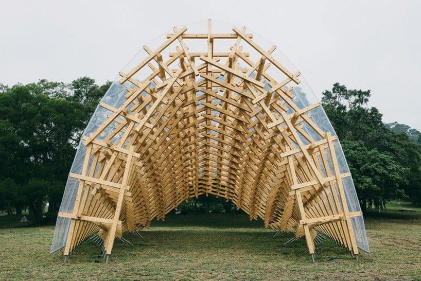 estructura, sin, columnas