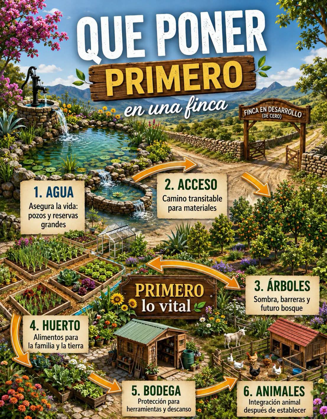 finca, de, cero