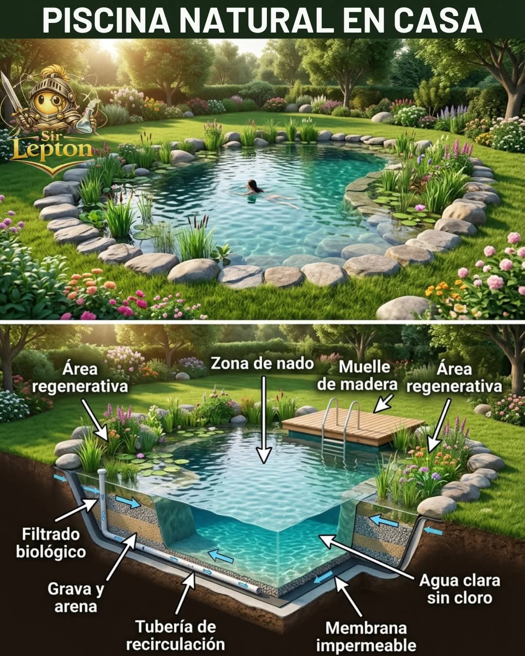 piscina, natural