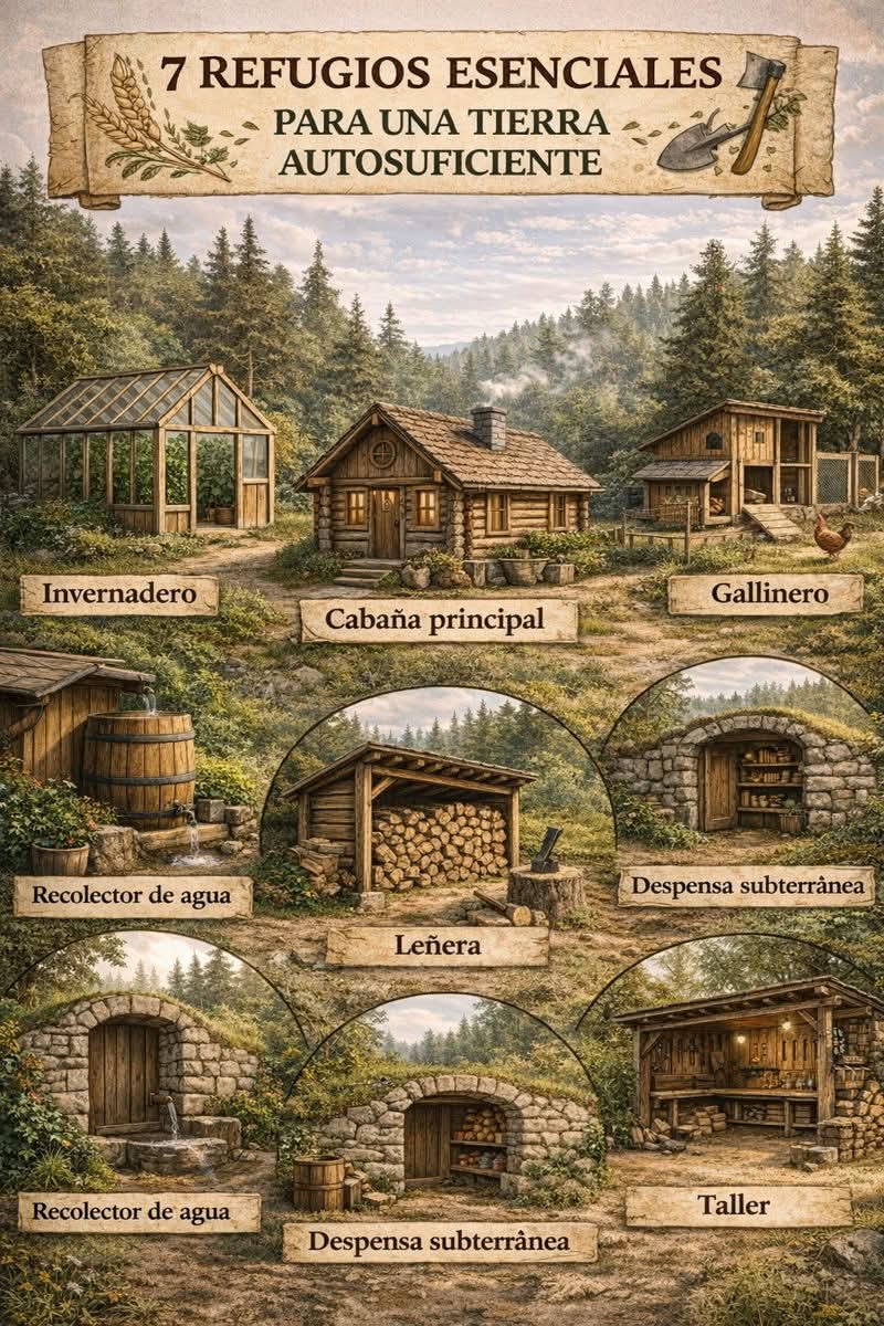 refugios, escenciales