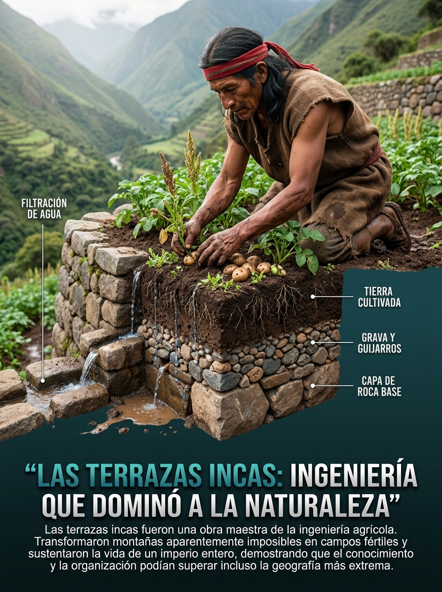 terraza, inca