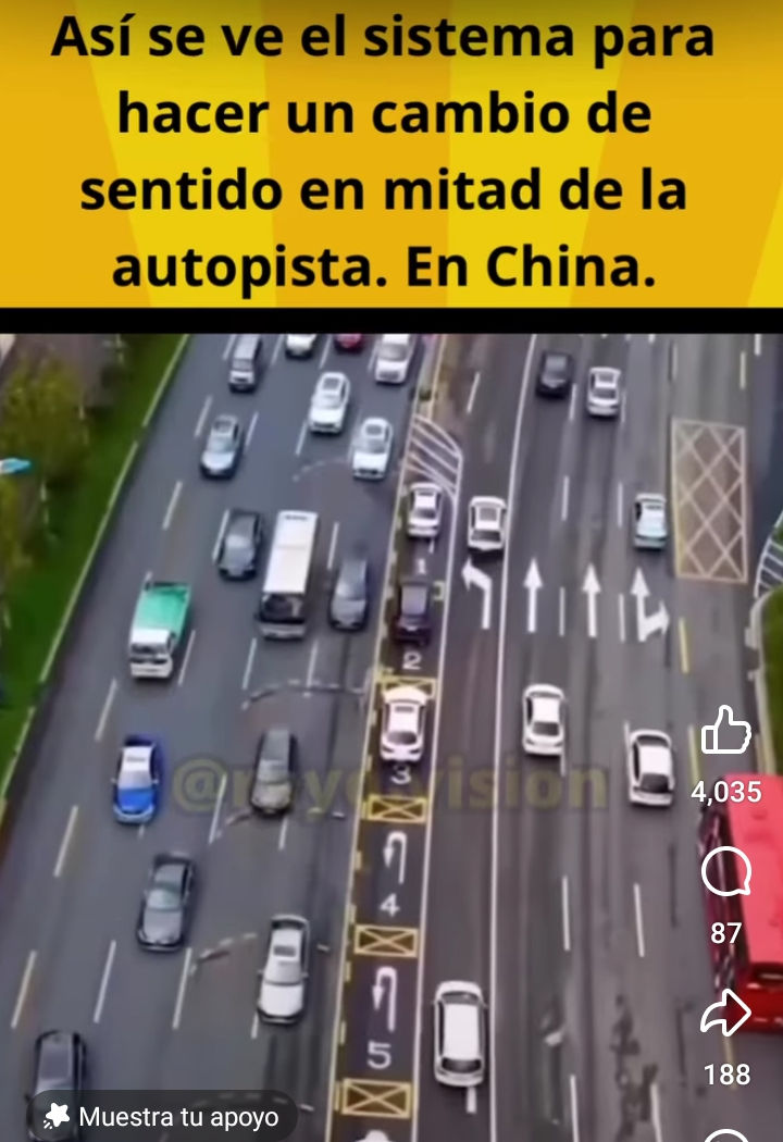 via, cambiar, sentido