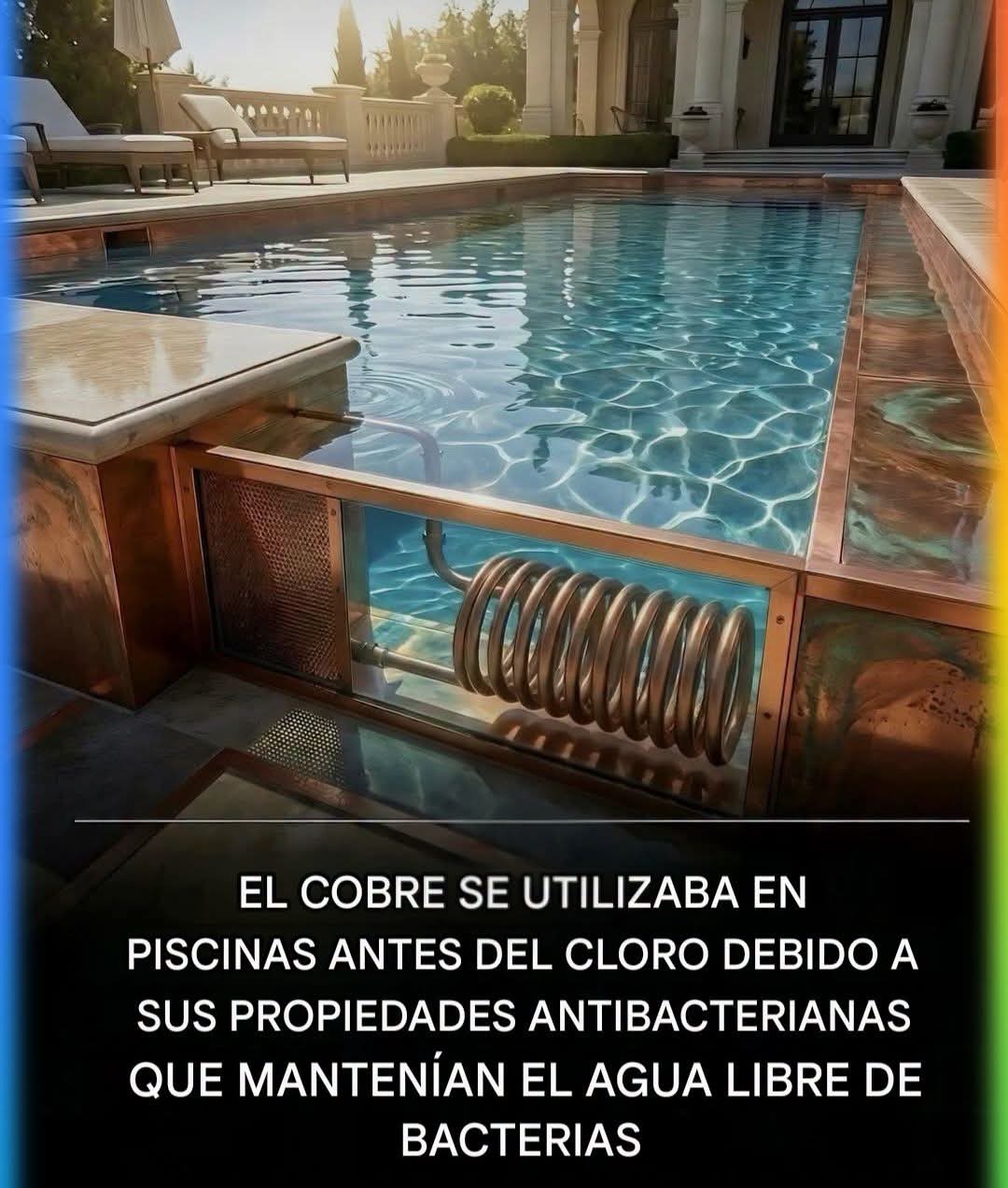 cobre, piscina