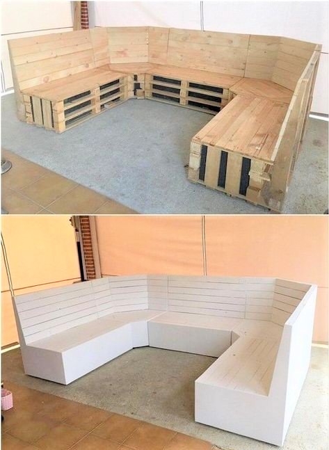 sillon, pallets