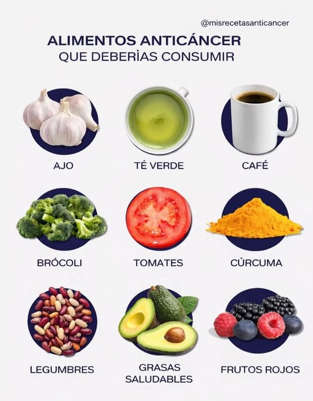 alimentos, anticancer