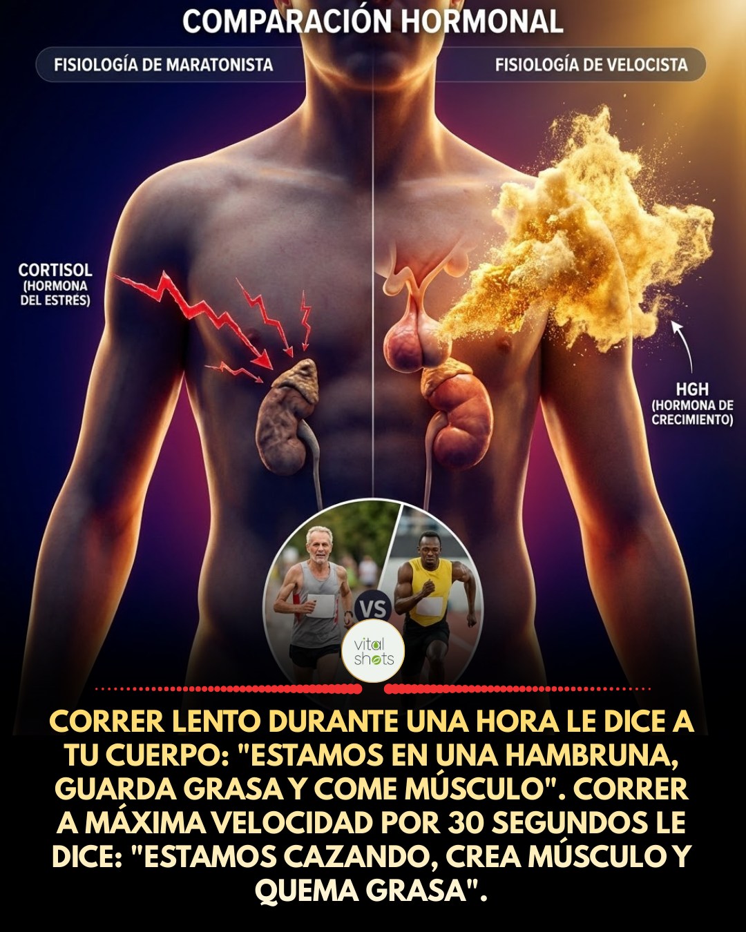 correr, grasa, musculo