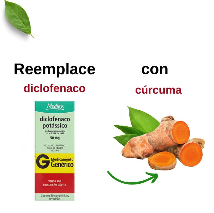 diclofenaco, curcuma