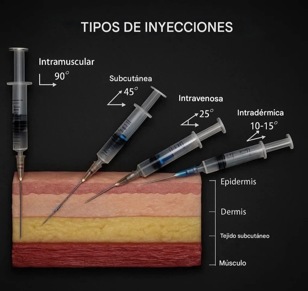 inyecciones, tipos