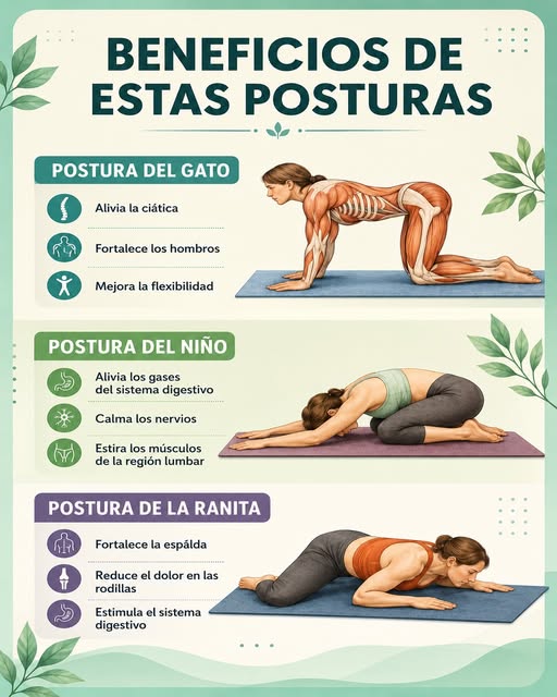 posturas, beneficios