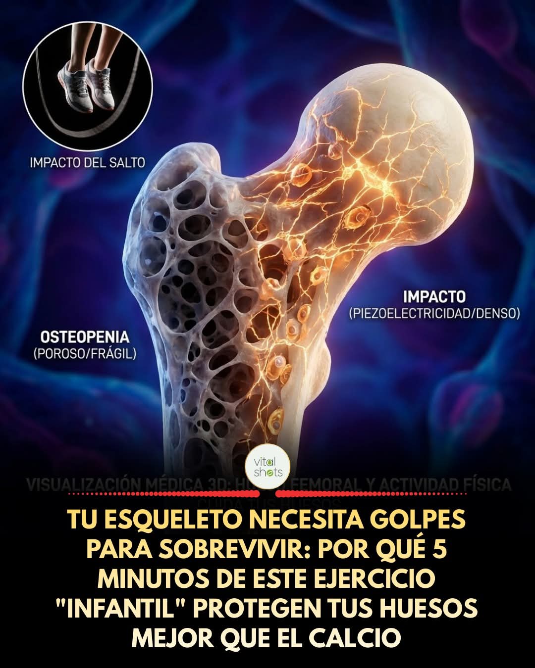 salto, impacto, esqueleto