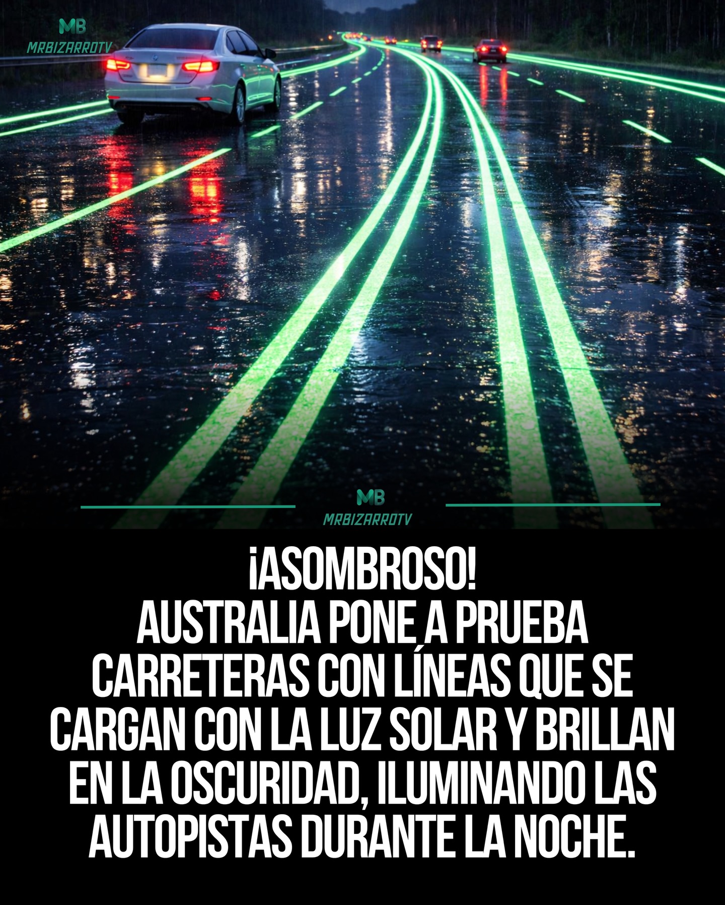 carretera, lineas, luz, solar