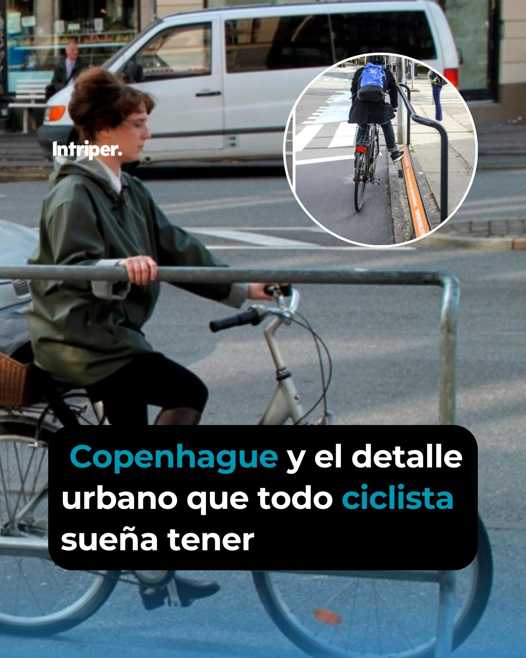 pasamano, bicicleta