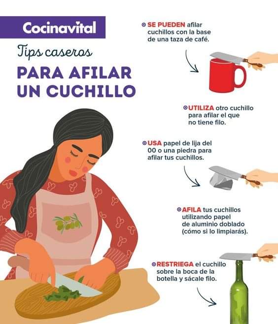 cuchillo, afilar