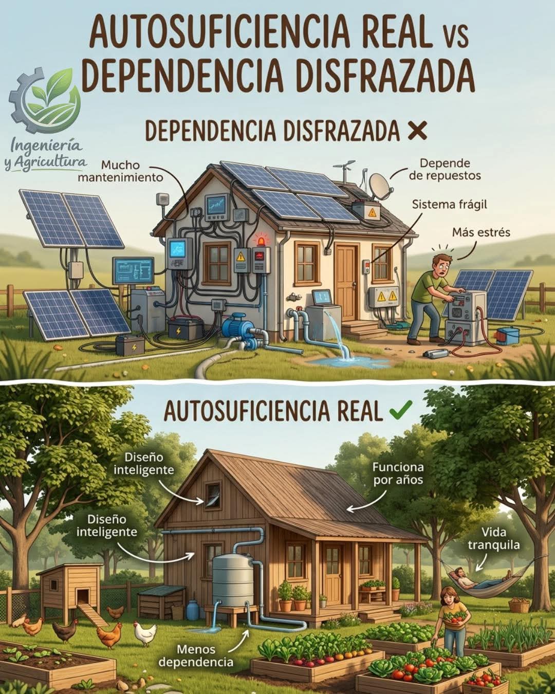 autosuficiencia, real