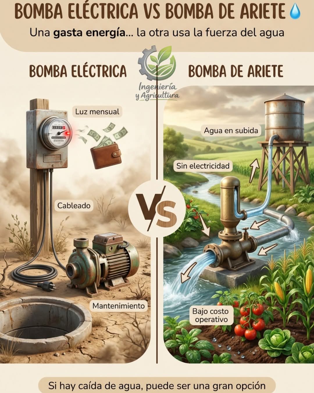 bomba, electrica, ariete