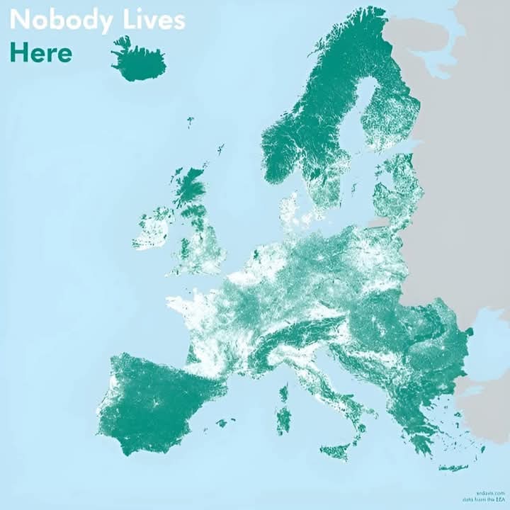 lugares, no, habitados