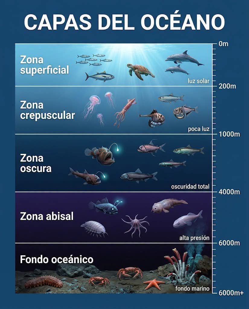 oceano, capas