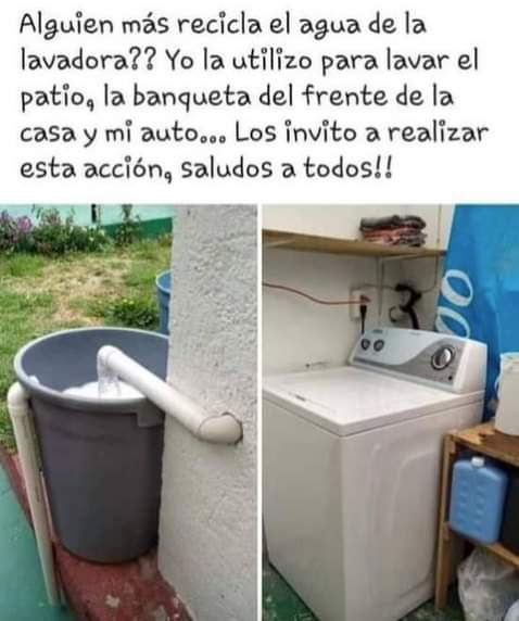 reciclar, agua