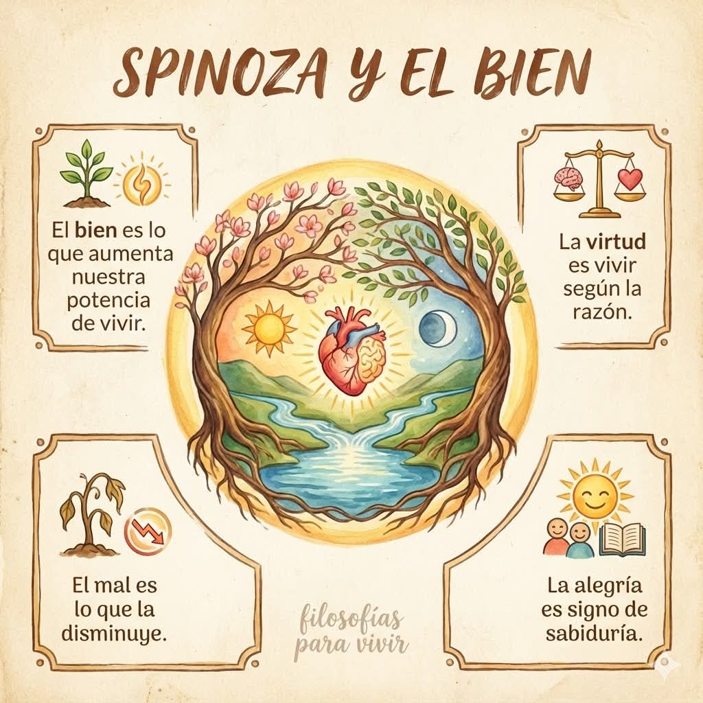 spinoza, bien
